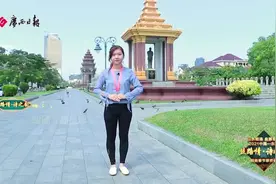 春节到来，柬埔寨华商日报的华人吴金珠用中柬双语朗诵《静夜思》视频封面