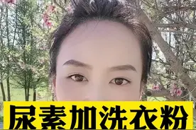 尿素加洗衣粉制作低成本S虫剂，安全有效#传播农业小知识 #农资 #新农人创业 #尿素加洗衣粉@抖音短视频视频封面