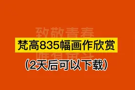 梵高835幅高清油画欣赏 #梵高 #油画欣赏视频封面