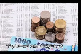 财商小知识分享——1万放10年还剩多少？视频封面