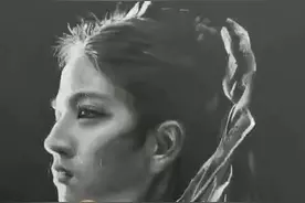 #粉笔画#刘亦菲#小龙女有几分相似？@巨量星图小助手视频封面