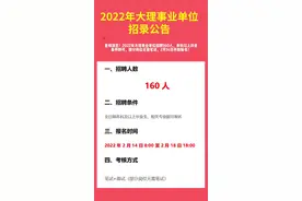 #2022 #大理 #事业单位 #招聘视频封面