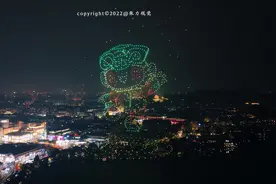 杭州亚运会倒计时200天西湖湖滨无人机灯光秀4K高清完整版来了视频封面
