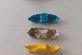 折纸小船，简单易学，可以漂在水里玩，小朋友很喜欢！#折纸船视频封面
