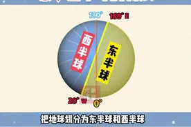 秒懂东西半球的判读！#地理 #中考 #提分秘籍视频封面