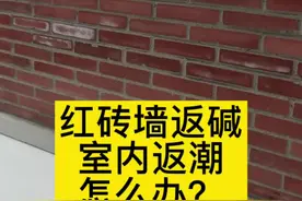 农村红砖房返碱返潮怎么办？#老房改造 #农村生活 #农村自建房视频封面