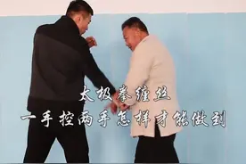 #太极 庞恒国师父讲缠丝，太极拳一手控两手视频封面