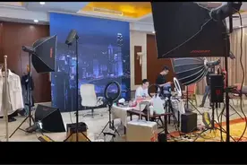 薇娅6.6直播间台前幕后，坐标：安徽合肥#薇娅直播间 #企业号小助手 @抖音短视频@我要上热门视频封面