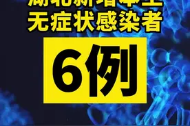 湖北新增本土无症状感染者6例#中国加油抗击疫情#关注本土疫情#疫情#最新消息#疫情dou知道#新冠#医护人员辛苦了#共同助力疫情防控 #武汉dou知道#武汉加油#湖北dou知道 #湖北加油 视频封面