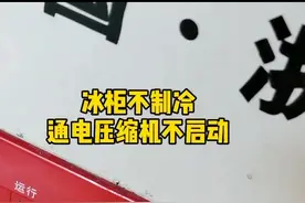 # 冰柜 冷柜不制冷，通电压缩机不启动故障，老客户让我帮忙检查一下，安排  #家电#维修 #生活视频封面