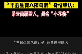 #情况通报 “丰县生育八孩母亲”身份已确认！视频封面