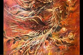 龙凤呈祥之凤～#凤凰 #手绘视频封面