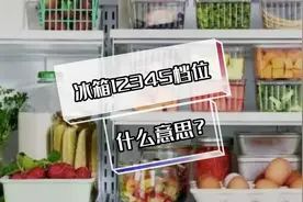 冰箱的12345档位是什么意思？#冰箱维修教程 #家电维修那些事儿视频封面