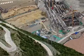 金沙江上游在建大型水电站，这是我们在国内见到最独特的水利工程。#旅行大玩家 #长城内外皆国土 #沿着高速看中国视频封面