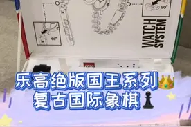 乐高绝版国王系列👑复古国际象棋♟呀呀呀～这个也是我非常钟爱的♥️人仔是重点😜#乐高 @DOU+小助手视频封面