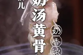 奶汤黄骨鱼，如何制作鱼汤又白又香又鲜，而且没有腥味呢？#抖音美食创作人 #凉风起贴秋膘 视频封面