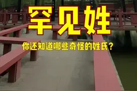 我们国人的姓氏有点多，但你见过最奇怪的姓是什么的？#知识分享 #传统文化 #国学智慧 #抖音搜索流量来了  #姓氏  视频封面
