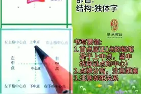 法 站 缘承书法独家专利：中心等距田字格—“亡”字讲解视频封面