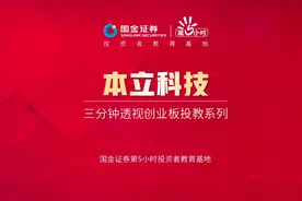 三分钟透视创业板投教系列：本立科技视频封面