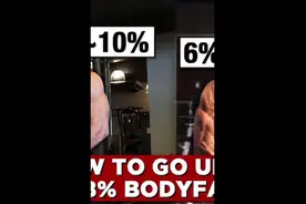 低体脂分成了3个等级，12-15%的健康级，8%以下的比赛级视频封面