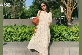 温柔又乖乖的小裙子，一长一短两种风格，很适合见长辈穿！#穿搭视频封面