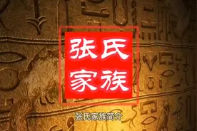 张氏家族简介#百家姓 #传统文化 #历史 #视频封面