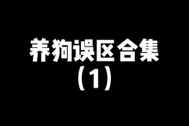 你知道这些养狗误区么？视频封面