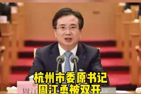 浙江省委原常委、杭州市委原书记 周江勇严重违纪违法被开除党籍和公职视频封面