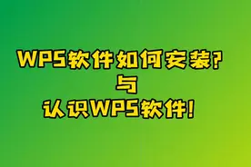 WPS软件的安装 认识WPS软件基本功能#wps #文员 #excel视频封面