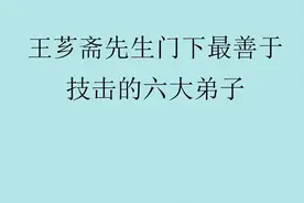 王芗斋先生门下最善于技击，最能打的弟子。视频封面
