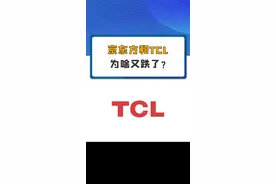 京东方和TCL科技为啥又跌了？#京东方 #tcl科技#tcl科技#财经 #股票 视频封面