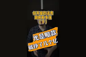 地表醉强法务任天堂：光是打官司的赔款，就小赚了几个亿#任天堂 #版权视频封面