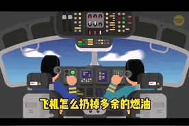 几十吨航空燃油说扔就扔？#国潮科技 #博物话科学 #科技周周 #飞机 #挑战航天员 #少年科学说视频封面