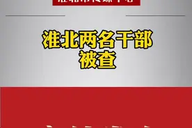淮北两名干部被查#淮北淮北 @DOU+小助手视频封面