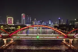 广州只有珠江新城？来看看沿江路一代的繁华夜景吧#夜景视频封面