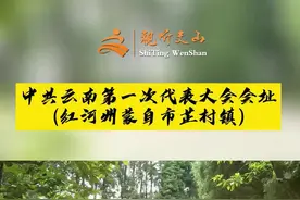 中共云南第一次代表大会会址（红河州蒙自市芷村镇）。了解下！#学党史视频封面