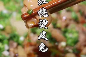 你不会才晓得，兔子还有个红烧做法吧？简单易学，一看就会#经典川菜 #美食教程 #红烧#烫皮兔 视频封面
