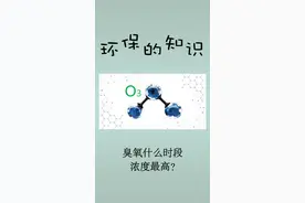 #环保的知识 臭氧什么时段浓度最高？视频封面