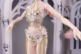 这样的衣服？你敢穿吗？手工自制bjd芭比娃衣小内衣#手工娃衣视频封面