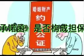 《承诺函》是否构成担保？视频封面