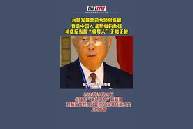 台陆军“前总司令”振臂高喊：我是中国人 是骄傲的象征视频封面
