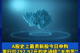 史上“最贵”新股义翘神州来了，中一签或有机会赚47万#财经#经济#股票 视频封面