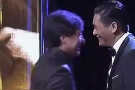 #成龙 #周润发 颁奖典礼👍@抖音短视频视频封面