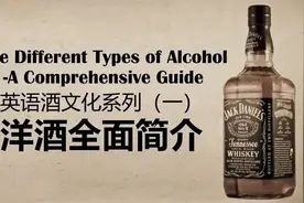 英语酒文化：带你全面了解六大类洋酒名称、工艺、顶级品牌、历史视频封面