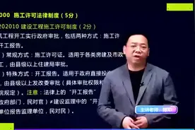 建设工程施工许可制度，注意区别“施工许可证”和“开工报告视频封面