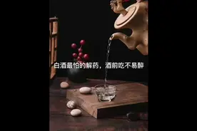 白酒最怕的解药，酒前吃不易醉#白酒视频封面