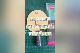 林高远alc王曼昱alc周启豪alc都是这同一个底板#乒乓球拍 #乒乓球拍搭配 #乒乓器材 视频封面