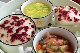 一岁加宝宝午餐分享，简单方便的一锅蒸，松软香甜大米发糕搭配胡萝卜土豆蒸鸡翅，软烂入味太好吃了#辅食一锅蒸 #食谱分享 #辅食教程 #宝宝餐视频封面