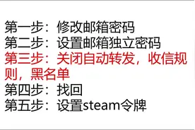 #steam号被封五步找回你的steam账号视频封面