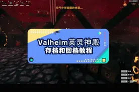valheim英灵神殿存档和回档教程，以及复制主服务器建筑。视频封面